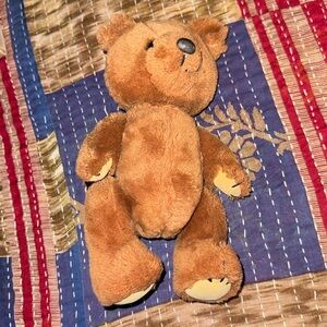 Vintage R. Dakin & Co Jointed Arms & Legs Brown Teddy Bear 1981